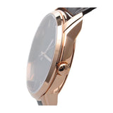 Buy Shop Calvin Klein Infinity Brown Dial Brown Leather Strap Watch for Men - K5S346GK USA Online