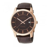 Buy Shop Calvin Klein Infinity Brown Dial Brown Leather Strap Watch for Men - K5S346GK USA Online