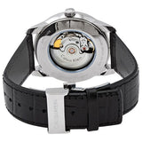 Buy Shop Calvin Klein Infinity Silver Dial Black Leather Strap Watch for Men - K5S341C6 USA Online