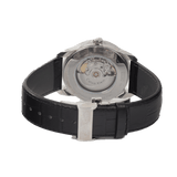Buy Shop Calvin Klein Infinity Silver Dial Black Leather Strap Watch for Men - K5S341C6 USA Online