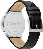 Buy Shop Calvin Klein Infinity Silver Dial Brown Leather Strap Watch for Men - K5S341G6 USA Online