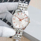 Buy Shop Calvin Klein Infinity Silver Dial Silver Steel Strap Watch for Men - K5S34B46 USA Online