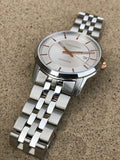 Buy Shop Calvin Klein Infinity Silver Dial Silver Steel Strap Watch for Men - K5S34B46 USA Online