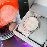 Buy Shop Calvin Klein Infinity Silver Dial Silver Steel Strap Watch for Men - K5S34B46 USA Online