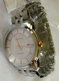 Buy Shop Calvin Klein Infinity Silver Dial Silver Steel Strap Watch for Men - K5S34B46 USA Online