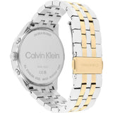 Buy Shop Calvin Klein Infinity Silver Dial Silver Steel Strap Watch for Men - K5S34B46 USA Online