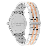 Buy Shop Calvin Klein Infinity Silver Dial Silver Steel Strap Watch for Men - K5S34B46 USA Online