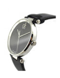 Buy Shop Calvin Klein Sight Black Dial Black Leather Strap Watch for Men - K1S21102 USA Online