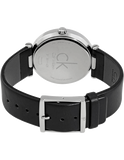 Buy Shop Calvin Klein Sight Silver Dial Black Leather Strap Watch for Men - K1S21120 USA Online