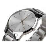 Buy Shop Calvin Klein City Silver Dial Silver Steel Strap Watch for Men - K2G21126 USA Online