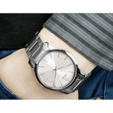 Buy Shop Calvin Klein City Silver Dial Silver Steel Strap Watch for Men - K2G21126 USA Online