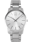 Buy Shop Calvin Klein City Silver Dial Silver Steel Strap Watch for Men - K2G21126 USA Online