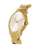 Buy Shop Calvin Klein City White Dial Gold Steel Strap Watch for Women - K2G23546 USA Online