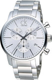 Buy Shop Calvin Klein City White Dial Silver Steel Strap Watch for Men - K2G27146 USA Online