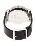 Buy Shop Calvin Klein City Quartz Black Dial Black Leather Strap Watch for Men - K2G2G1C1 USA Online