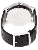 Buy Shop Calvin Klein City White Dial Black Leather Strap Watch for Men - K2G2G1CD USA Online