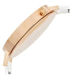 Buy Shop Calvin Klein Equal Silver Dial White Leather Strap Watch for Women - K3E236L6 USA Online