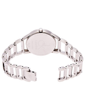 Buy Shop Calvin Klein Stately Black Dial Silver Steel Strap Watch for Women - K3G23121 USA Online