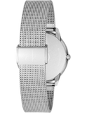 Buy Shop Calvin Klein Minimal Silver Dial Silver Mesh Bracelet Watch for Men - K3M21126 USA Online