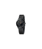 Buy Shop Calvin Klein Minimal Black Dial Black Mesh Bracelet Watch for Women - K3M22421 USA Online