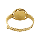 Buy Shop Calvin Klein Impetuous White Dial Gold Steel Strap Watch for Women - K4F2N516 USA Online