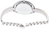 Buy Shop Calvin Klein Impetuous Black Dial Silver Steel Strap Watch for Women - K4F2N111 USA Online