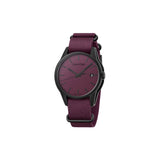 Buy Shop Calvin Klein Tone Maroon Dial Maroon NATO Strap Watch for Men - K7K514UP USA Online