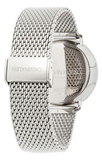 Buy Shop Calvin Klein White Dial Silver Mesh Bracelet Watch for Women - K8M21126 USA Online