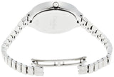 Buy Shop Calvin Klein Lively Black Dial Silver Steel Strap Watch for Women - K4U23121 USA Online