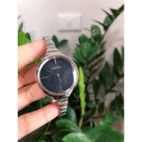 Buy Shop Calvin Klein Lively Black Dial Silver Steel Strap Watch for Women - K4U2312S USA Online