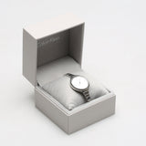 Buy Shop Calvin Klein Lively Silver Dial Silver Steel Strap Watch for Women - K4U23126 USA Online