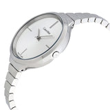 Buy Shop Calvin Klein Lively Silver Dial Silver Steel Strap Watch for Women - K4U23126 USA Online