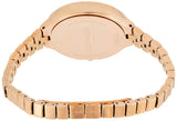 Buy Shop Calvin Klein Lively White Dial Rose Gold Steel Strap Watch for Women - K4U23626 USA Online