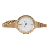 Buy Shop Calvin Klein Lively White Dial Rose Gold Steel Strap Watch for Women - K4U23626 USA Online