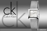 Buy Shop Calvin Klein Mark Silver Dial Silver Mesh Bracelet Watch for Women - K3R23126 USA Online