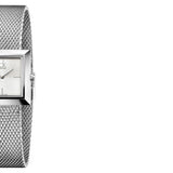 Buy Shop Calvin Klein Mark Silver Dial Silver Mesh Bracelet Watch for Women - K3R23126 USA Online