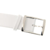Buy Shop Calvin Klein Mark Silver Dial White Leather Strap Watch for Women - K3R231L6 USA Online