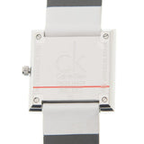 Buy Shop Calvin Klein Mark Silver Dial White Leather Strap Watch for Women - K3R231L6 USA Online