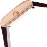 Buy Shop Calvin Klein Mark White Dial Brown Leather Strap Watch for Women - K3R236G6 USA Online