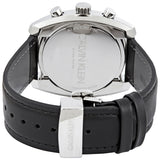 Buy Shop Calvin Klein Masculine Chronograph Black Dial Black Leather Strap Watch for Men - K2H27102 USA Online