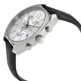 Buy Shop Calvin Klein Masculine Chronograph White Dial Black Leather Strap Watch for Men - K2H27120 USA Online