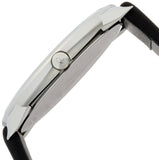 Buy Shop Calvin Klein Minimal Black Dial Black Leather Strap Watch for Men - K3M211C4 USA Online