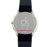 Buy Shop Calvin Klein Minimal Black Dial Black Leather Strap Watch for Men - K3M221CS USA Online