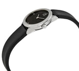 Buy Shop Calvin Klein Minimal Black Dial Black Leather Strap Watch for Women - K3M231CS USA Online