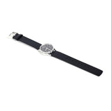 Buy Shop Calvin Klein Minimal Black Dial Black Leather Strap Watch for Women - K7622107 USA Online