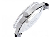 Buy Shop Calvin Klein Minimal Black Dial Black Leather Strap Watch for Women - K7622107 USA Online
