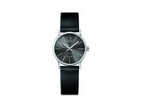 Buy Shop Calvin Klein Minimal Black Dial Black Leather Strap Watch for Women - K7622107 USA Online