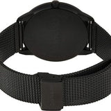 Buy Shop Calvin Klein Minimal Black Dial Black Mesh Bracelet Watch for Men - K3M214B1 USA Online