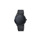 Buy Shop Calvin Klein Minimal Black Dial Black Mesh Bracelet Watch for Men - K3M224B1 USA Online