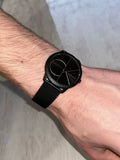 Buy Shop Calvin Klein Minimal Black Dial Black Mesh Bracelet Watch for Men - K3M5145X USA Online